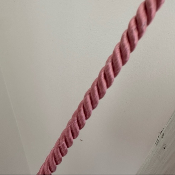 Custom made Pink Fabric Purse with Bead Accents - Picture 8 of 14